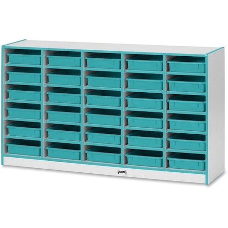 Jonti-Craft STORAGE, 30 TRAY, W/BINS, TL JNT0931JCWW005